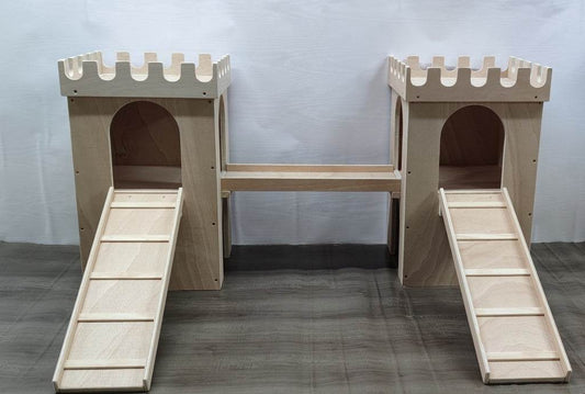 Castillo para conejos modelo Basic - Los Nidos de David