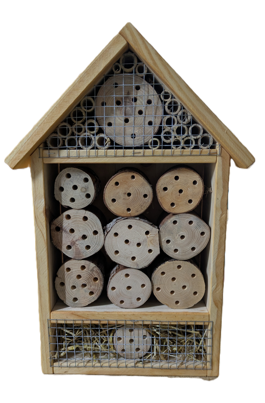 Hotel de insectos para abejas solitarias – Modelo Osmia