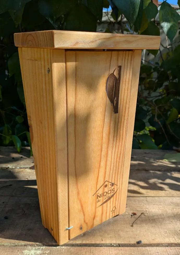 Caja nido para agateador común