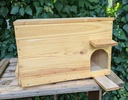 Caja nido para lechuza común
