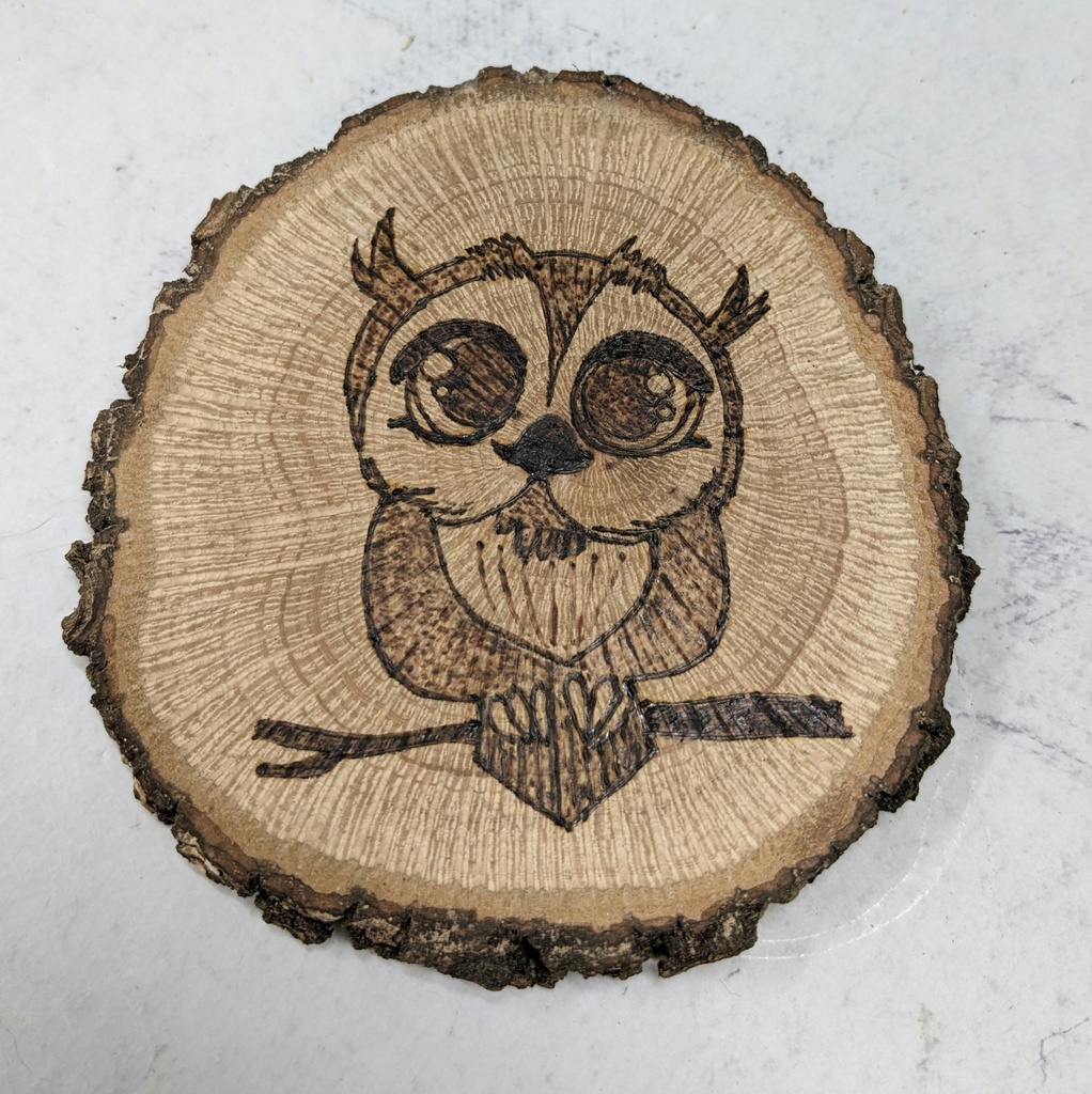 Posavasos búho