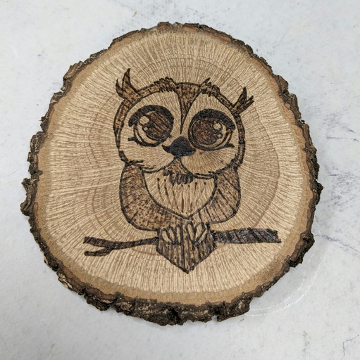 Posavasos búho